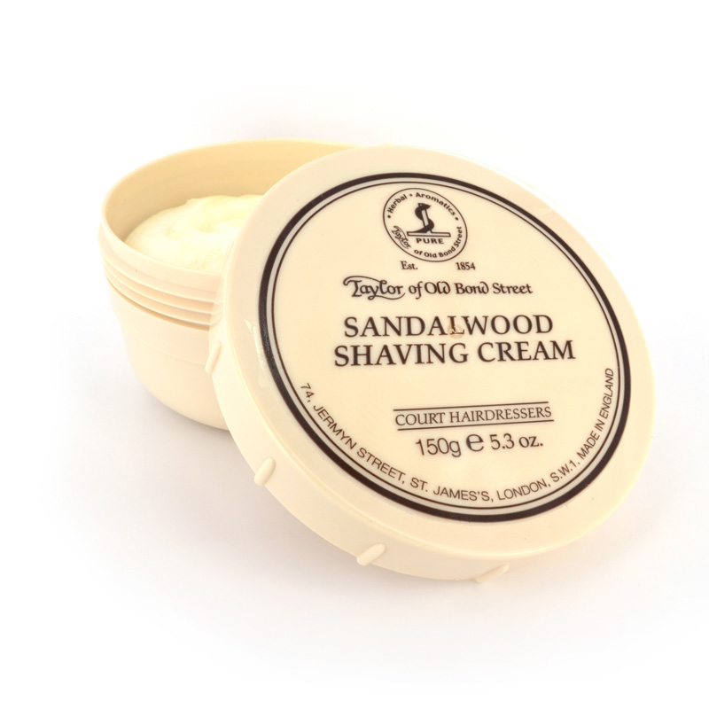 Scheercreme taylor of old bond street sandalwood 01001